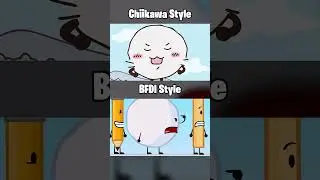 What if BFDI Was Animated Like Chiikawa? 🤯 