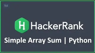 Simple Array Sum | Python Hacker Rank Solution 