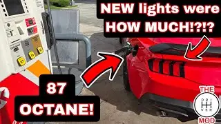 CAN you *SAFELY* Run 87 Octane 2024 Mustang? TAIL LIGHTS replaced Under WARRANTY ALREADY!