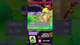 ARMAROUGE llega a POKEMON UNITE en Septiembre.   #pokemon #pokemonunite #armarouge #pokemonscarlet
