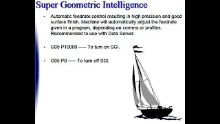 G Code G05 SGI = Super Geometric Intelligence