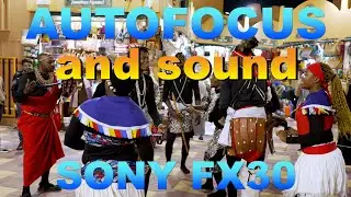 Real shooting, autofocus and sound Sony FX30 + Sigma 18 35 Art  Autofocus quality  Dubai