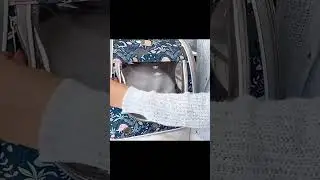 2 In 1 Large Pet Backpack Cat Stroller Pet Carrier with Wheels Portable Foldable Tie-Rod Pet Bag Cat