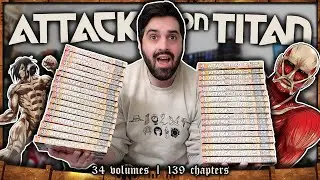I Read Every Volume of Attack on Titan For the First Time 💥