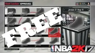 NBA 2K17 - How To Get ANY Shoe FREE!!!!