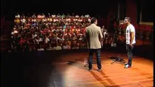 Quim Roscas e Zeca Estacionancio - Mulher imitando golfinho.mov
