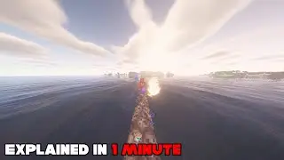 3 Ways to Travel Super Quickly in Minecraft || 1 Minute Tutorial