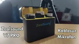 IPHONE - Android ve Kamera Uyumlu ZEALSOUND V7 PRO Kablosuz Yaka Mikrofonu İncelemesi