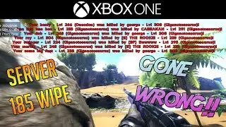 185 OFFICIAL SERVER WIPE *GONE WRONG*