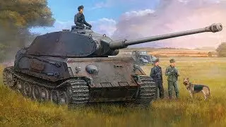 War Thunder. Tiger II (P). Невероятный камбэк. Никогда не сдавайся.