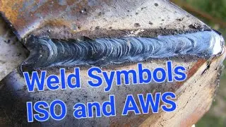 Welding symbol/ Difference between ISO and AWS(ASME) Weld Symbols.  What is ISO and AWS weld symbol.