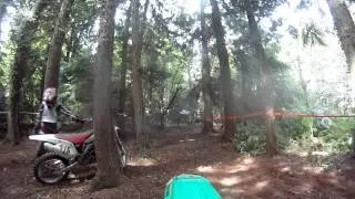 Core Enduro Practice Day 01/09/2013 on KX 125 with CRF250 (Part 2)
