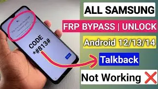 Samsung FRP Bypass TalkBack Not Working - Without Pc Method June 2024 | Samsung M11 Frp Bypass 2024
