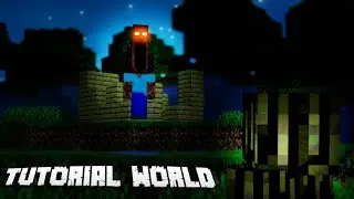 TRYING TO SURVIVE THE STEVE DWELLER ON OLD MINECRAFT TUTORIAL WORLDS...