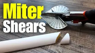 How to Cut Quarter Round Trim Work with Miter Shears! | Gartol