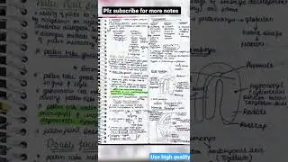 Sexual reproduction in flowering plants Short notes pdf | Biology short notes | 