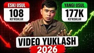 2026-YILDA YOUTUBE GA TOʻGʻRI VIDEO YUKLASH! (99% odam xato qiladi) 