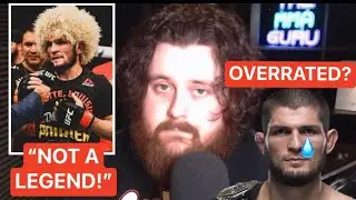 THE MMA GURU EXPLAINS WHY KHABIB NURMAGOMEDOV IS NOT A LEGEND OF THE SPORT OF MMA!