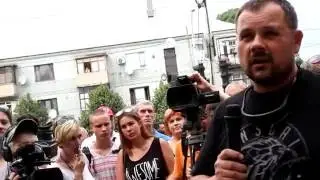 Выступление Надежды Савченко на Дне Конституции в Запорожье