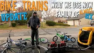 Bike Trains As We Grow! Weehoo iGo2 (RV Bound | Family of 5) S2-Ep16 #trek #familyof6