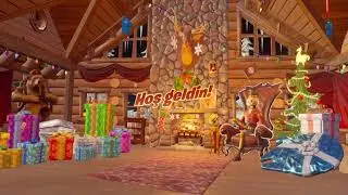 Fortnite Kış Festivali Kulübes'indeki Yılbaşı Çoraplarını Aç