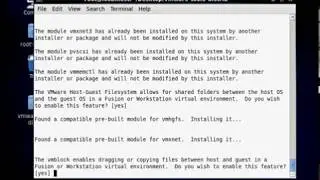 VM tools installation on CentOS linux