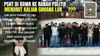Langsung Blak-Blak an Politik Praktis Psht Cabang Bojonegoro Mendukung Mas Setyo Wahono