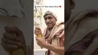 When UP Wala Meets Bihari ❤️