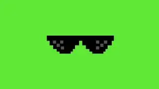 thug life green screen with sound no copy right