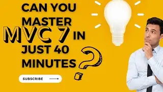 Can You Master MVC 7 in Just 40 Minutes? ASP.NET Core