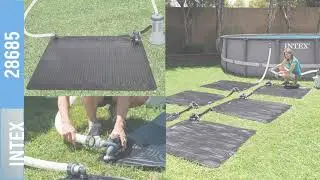 Intex 28685, Коврик-нагреватель воды от солнца «Solar mat» 120х120 см