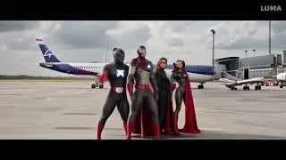 WTF -- AI rewrite the script #marvel #avengers  #ai #fyp #funny #movie #ironman 