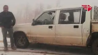Hatay’da Amanoslara ilk kar düştü!