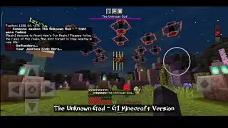 Genshin Impact - The Unknown God, But it's Minecraft (PARODY ?).