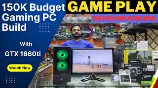 150K Budget Gaming PC Build + Benchmarking and Gameplay