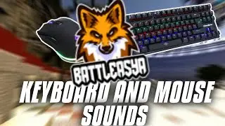 Keyboard and Mouse Sounds 60 FPS | BattleAsya Skywars