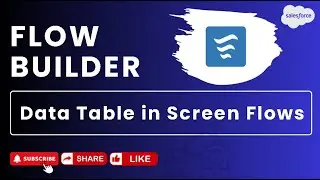 Scenario 4 : Data Table in Screen Flows | Salesforce | Flow Builder Practice Set 