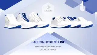 LACUNA HYGIENE LINE white work shoes