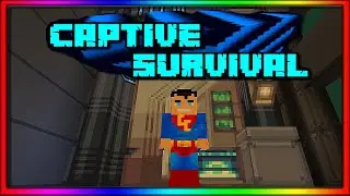 Minecraft : Lets Play Minecraft Captive Survival Ep 1 " What A Find "