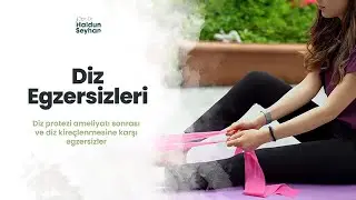11 Basit Diz Protezi Sonrası Güçlendirici Egzersiz | +Merdiven ve Walker Eğitimi