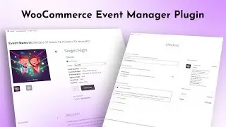 WooCommerce Event Manager Plugin (Updated) - Working & Config.