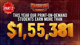 Our Print On Demand Training Students Earn $1, 55, 381 Thousand Dollars From POD Business 2