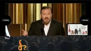 Ricky Gervais reads Everyone Poops for Infinity AI