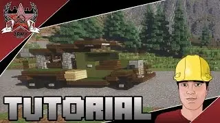 Minecraft: WW2 ZIS-6 BM-13 Katyusha Rocket Artillery Tutorial