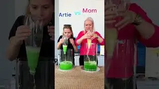 How does it work? 🤔 Science experiment with water 👨‍🎓💧 #Shorts #experiment #ArtioMix