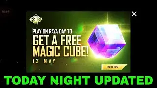today night updated free magic cube, free fire store gaming