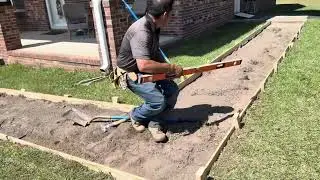 Así se ponen las formas para una banqueta te explico fácil y rápido