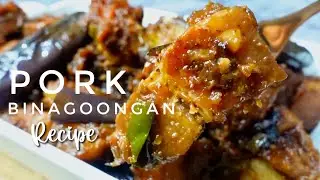 THE BEST PORK BINAGOONGAN RECIPE | EASY RECIPE