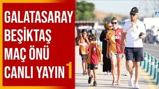 Galatasaray-Beşiktaş Süper Kupa Finali Stadyum Önü Canlı Yayın