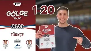 Gölge Deneme TYT Türkçe 2023 Çözümleri (1-20) #YKS2024